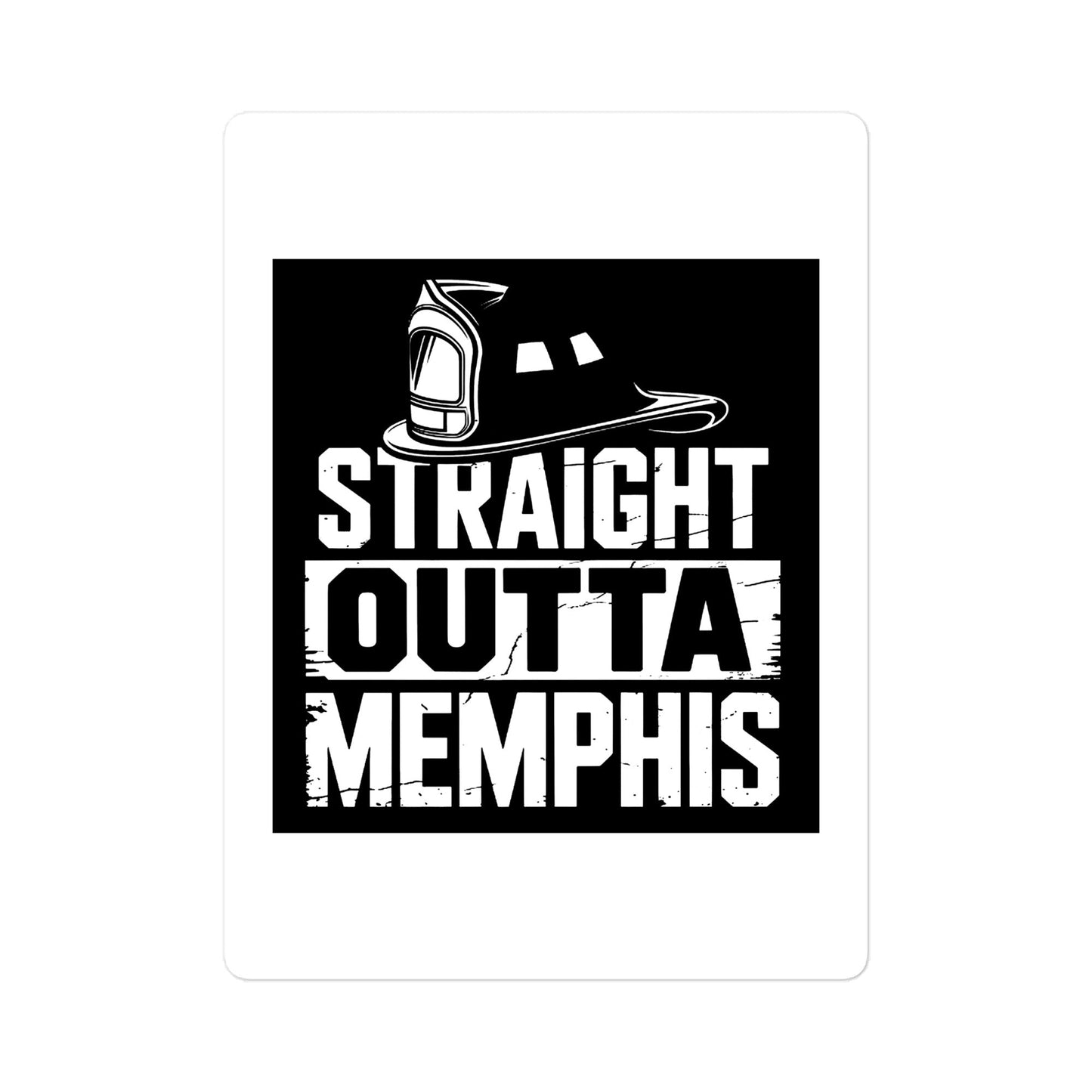 Str8 Outta Memphis Decal