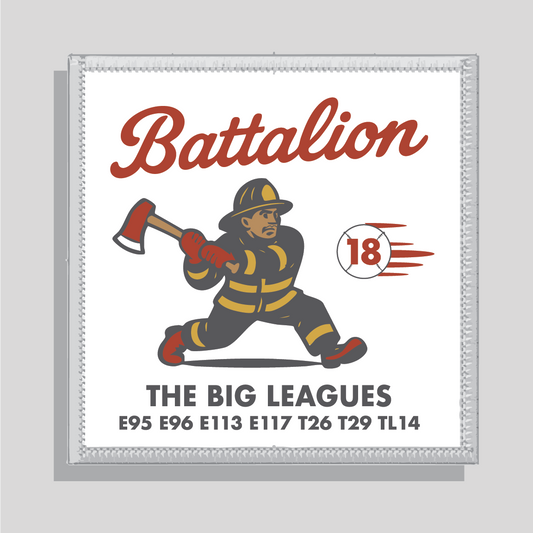 Battalion 18 "The Big Leagues" Patch