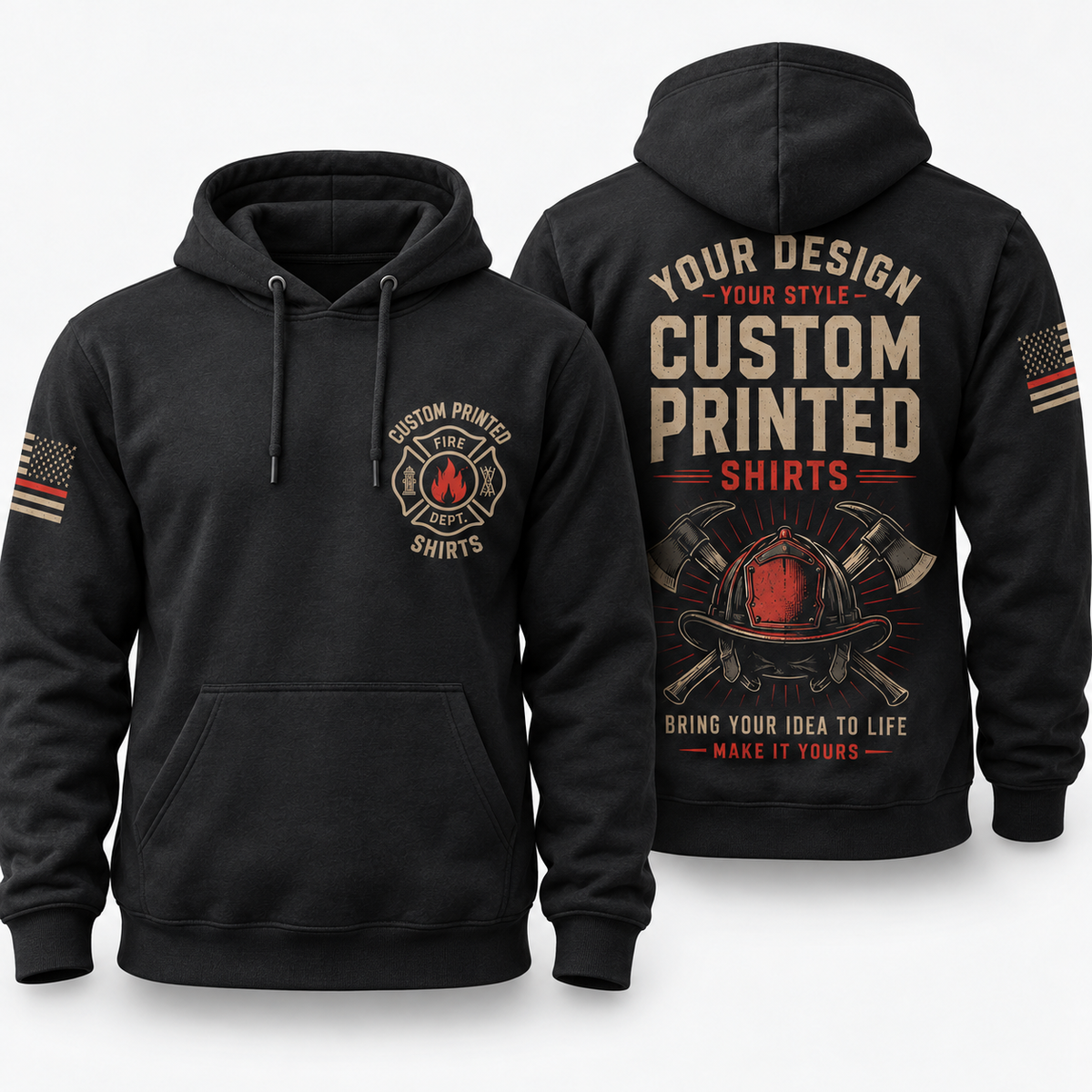 Custom Printed Hoodie