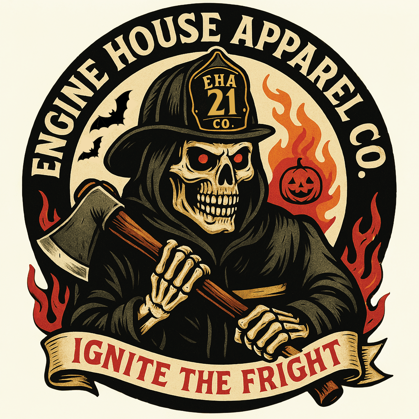 Halloween '25 - Ignite the Fright Sticker
