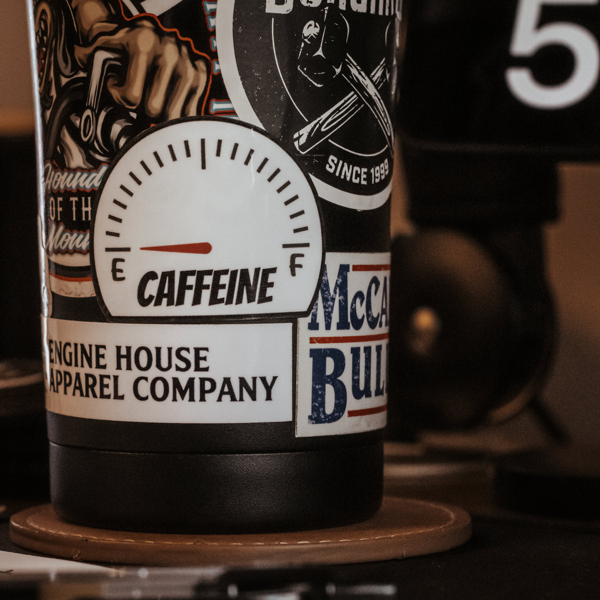 Low Caffeine Sticker – Engine House Designs