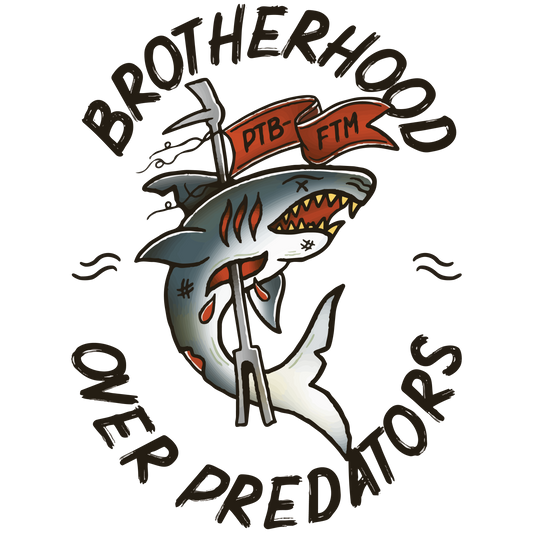 Brotherhood over Predators Decal