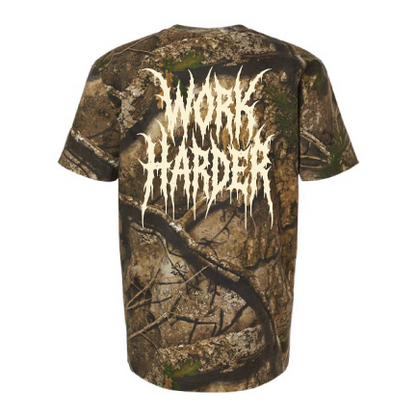 TCC Work Harder Camo Tee