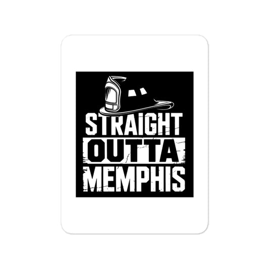 Str8 Outta Memphis Decal