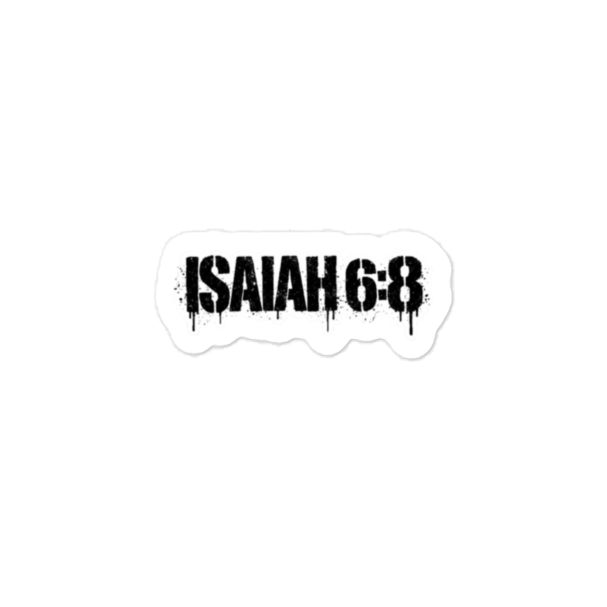 ISAIAH 6:8 Sticker – Engine House Designs