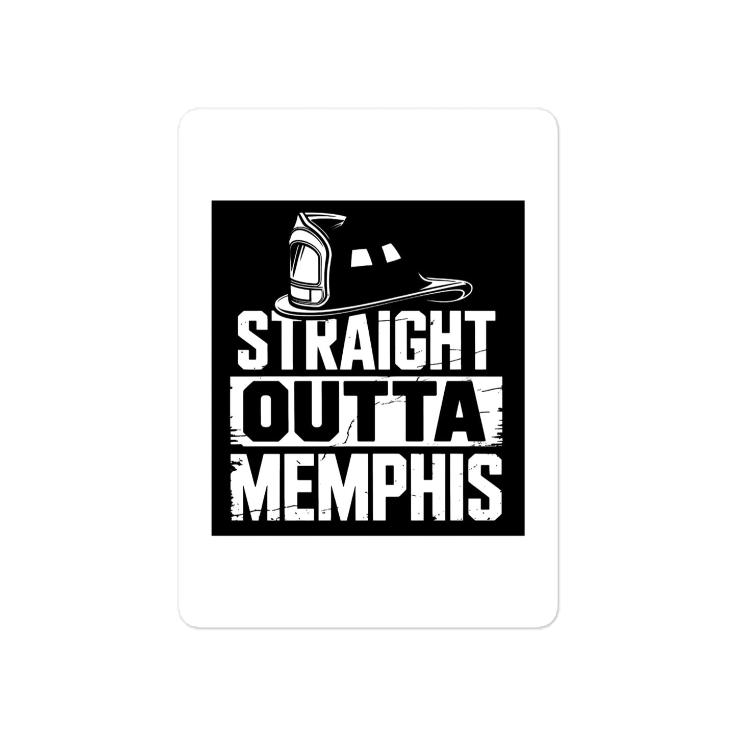 Str8 Outta Memphis Decal